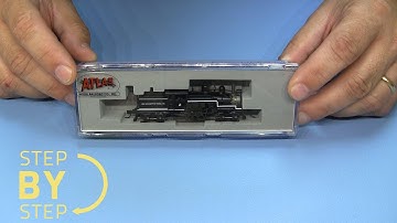 N scale Atlas Shay ESU Lokpilot Micro DCC decoder installation with new LED