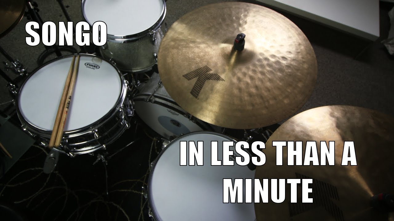 Songo in less than a Minute Daily Drum Lesson YouTube