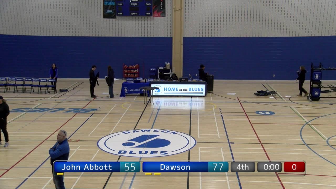 RSEQ Basketball masculin 🏀  John Abbott @ Dawson [2025-10-17]