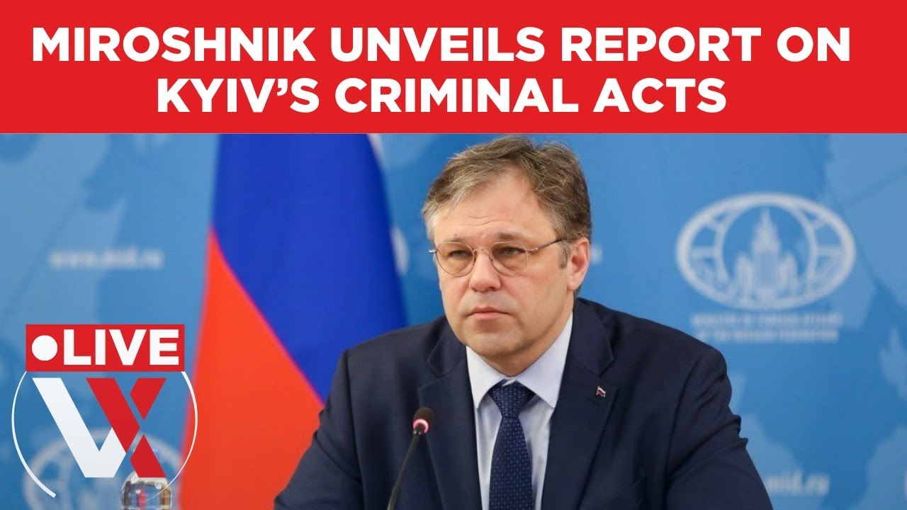 LIVE | Russian Foreign Ministry’s Ambassador Exposes Alleged Kyiv Regime Atrocities | VERTEX
