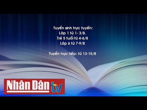 Video Hà Nội tuyển sinh trực tuyến đầu cấp - youtube