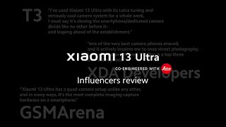 Influencers review mashup | Xiaomi 13 Ultra