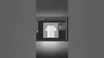 How to create realistic T-shirt mockup in Photoshop#shorts #photoshop #adobe