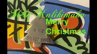 MENEHUNE STACKER 2018 Christmas Bar
Mahalo to Menehune Stacker for the beautiful gifts and the very shiny and unique Mele Kalikimaka (Merry Christmas) Bar. I L-O-V-E IT!!! WOW.. and the makanas..MAHALOs!!!
Subscribe to Menehune Stackers channel: https://www.youtube.com/channel/UC6Ruad-My4LJLZYeNZWxYig
Email him for hand poured silver: menehune.ag@gmail.com MENEHUNE STACKER 2018 Christmas Bar