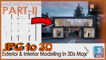 🔥Architecture Modeling & Rendering | 3Ds Max + Corona Renderer | Exterior & Interior🔥 Part - II