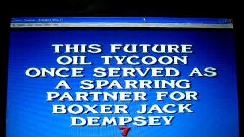 Jeopardy! Sports Edition SEGA Genesis Gameplay 1 (Second Redemption) Part 1
