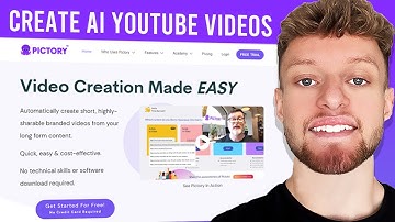 How To Use Pictory.ai To Create AI Generated YouTube Videos