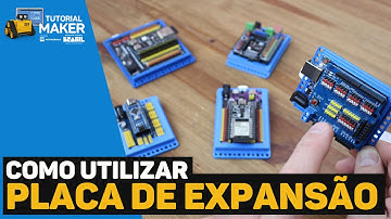 Placas de Expansão para Arduino e Esp32 + Cases 3D MontTUDO #tutorialmaker