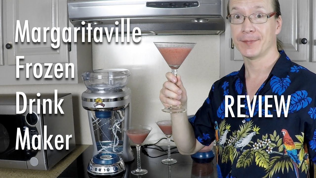 I tested the Margaritaville frozen drink maker, and it's as ridiculous as  you think