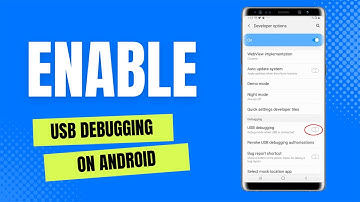 How to enable USB debugging on Android (Samsung Device)