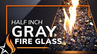 1/2' Gray Reflective Broken Fire Glass | Starfire Designs by Starfire Direct 97 views 1 year ago 56 seconds
