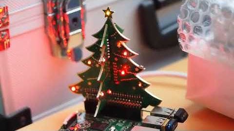 Rasperry Pi 3D Xmas Tree
