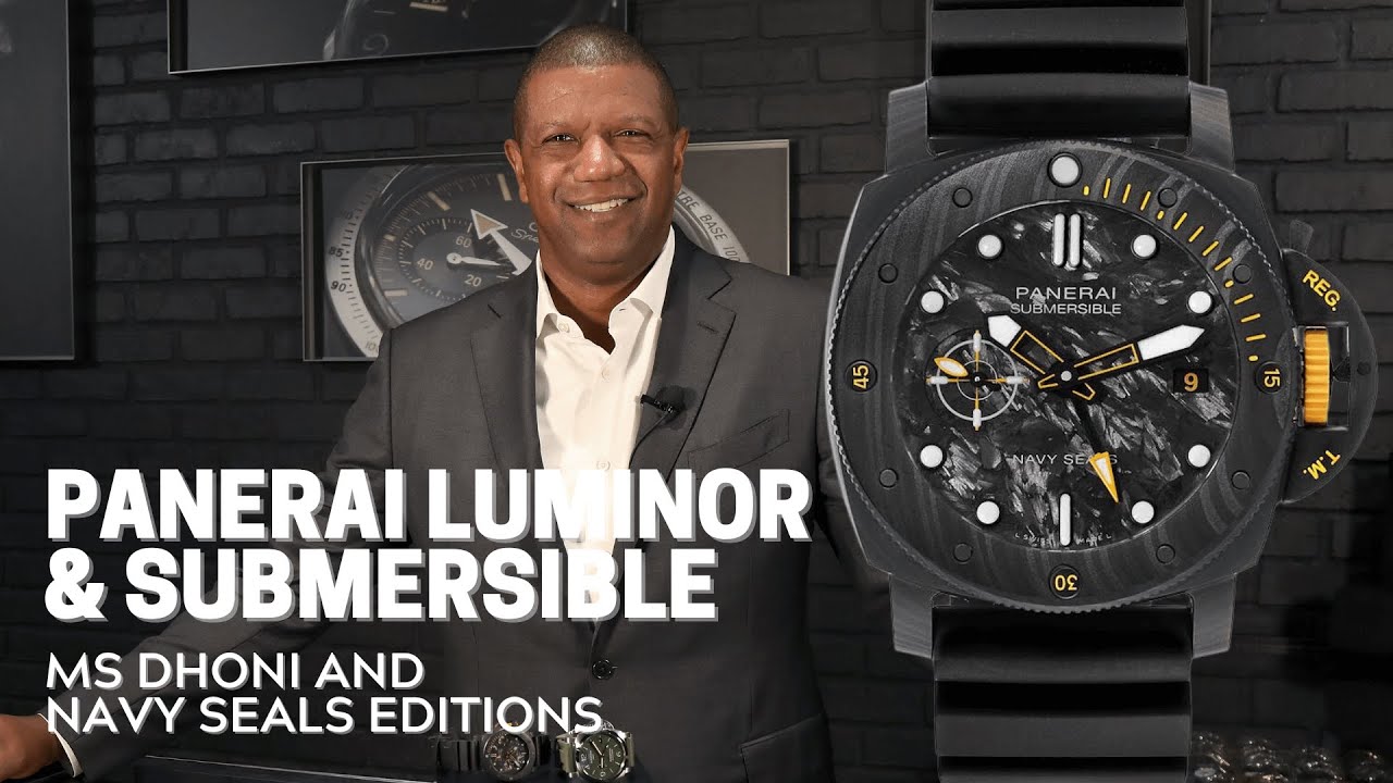 Panerai Luminor 1950 MS Dhoni and Submersible GMT Navy Seal Watches SwissWatchExpo