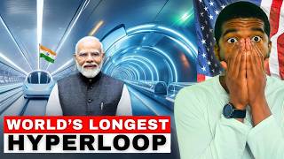 India’s Hyperloop Revolution: Building the World’s Longest Test Track | Foreigner Reacts