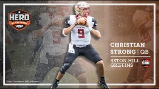 Christian Strong Career QB Collegiate Highlights -  Seton Hill University