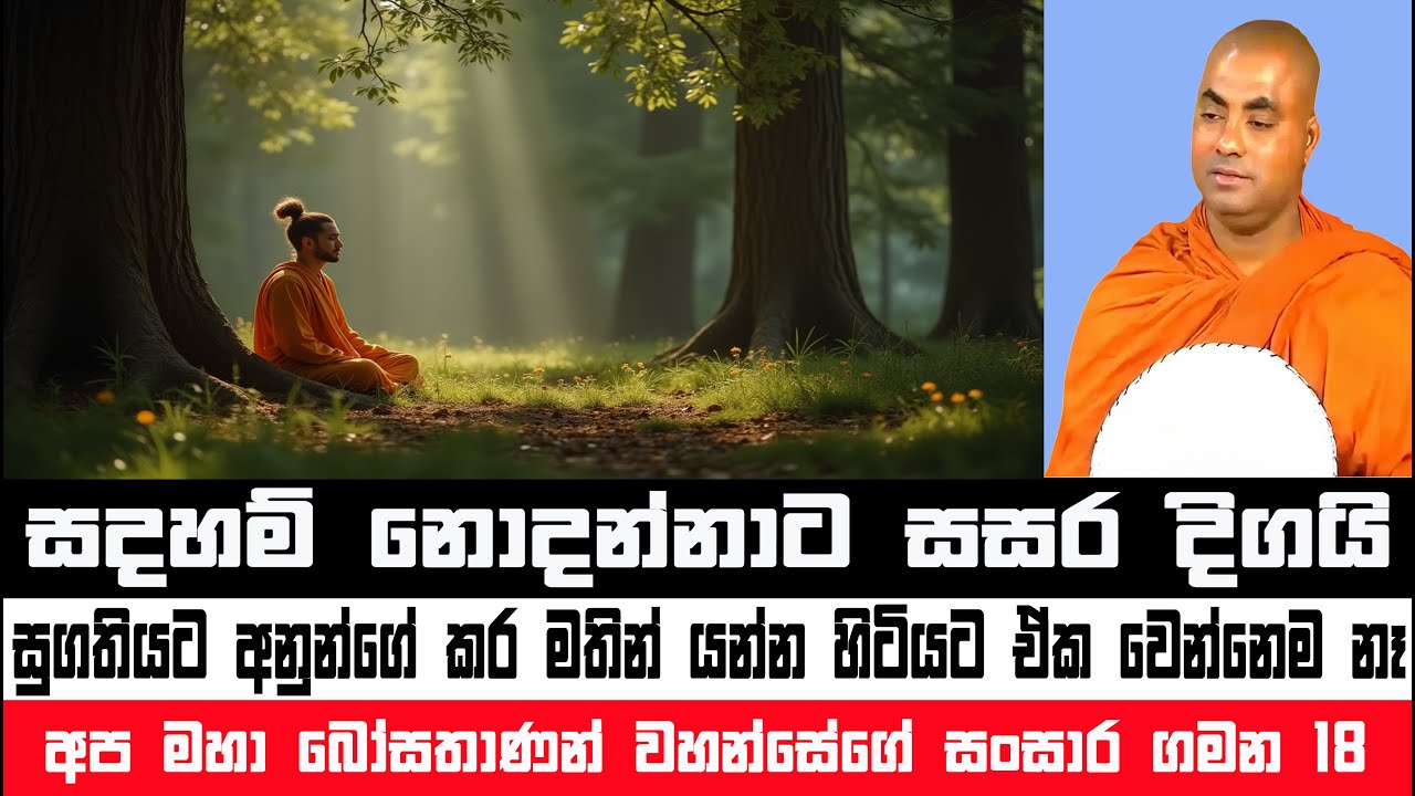 රම්බදාටික චෝර, අකීර්ති පණ්ඩිත චරිතය, සබ්බ බ්‍රාහ්මණ චරිතය | Koralayagama Saranathissa Thero #Bana