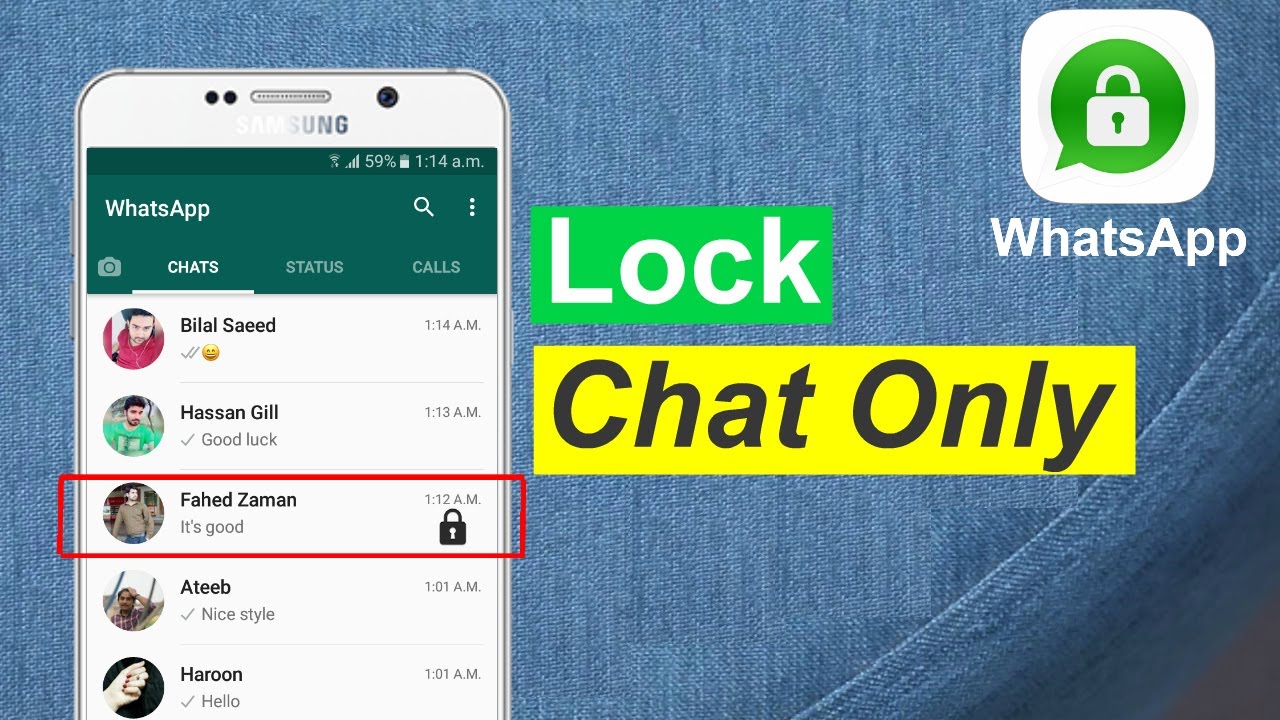 Now Lock Specific Whatsapp Chat Only Whatsapp Tricks Youtube