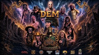 Capitán Ajolote & Toxic Hero vs Eddy Maceyra & Angelux LUCHA REY/ARENA D.E.M