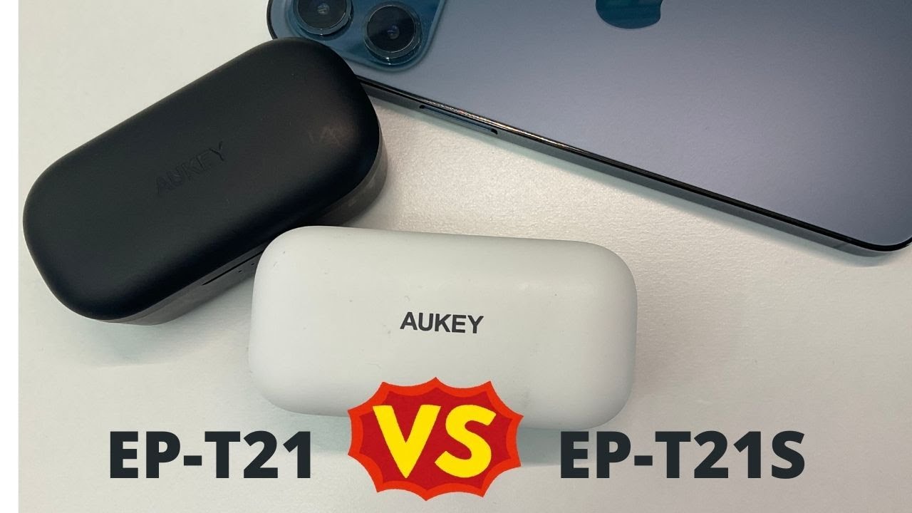 AUKEY EP-T21 vs EP-T21s : Quel écouteur pas cher pour votre iPhone choisir  EP-T21 ou EP-T21S - YouTube