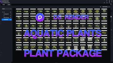 CgsorealCom Aquatic Plants Local Plant Asset D5 Render