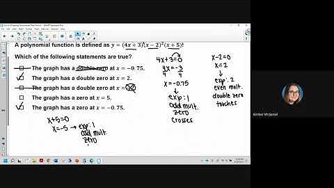 Unit 4-4: Graphing Polynomials