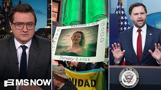 ‘The lies are easily disproven’: Hayes dismantles JD Vance’s ICE shooting claims