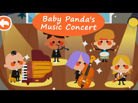 Baby Panda&rsquo;s Music Concert - Learn to Recognize Sounds and Play Musical Instruments | BabyBus Games