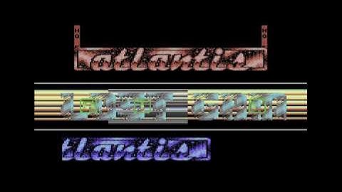 Atlantis - Dr.J Intro | C64 Crack Intro