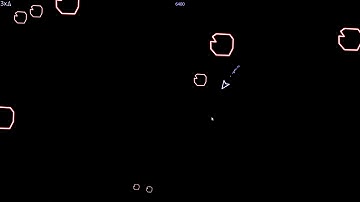 Classic Asteroids Remake Updated - Unity