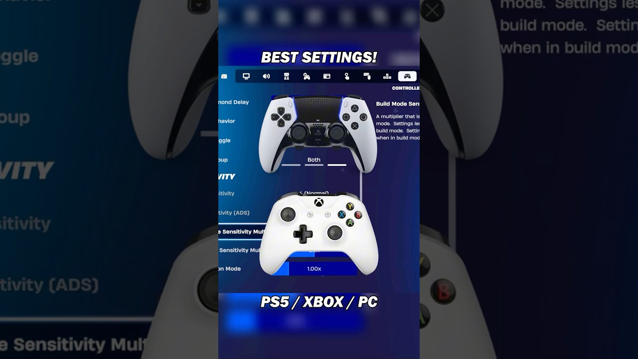 BEST Controller Settings 🎮🧩