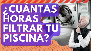 ¿Se puede apagar la bomba de la piscina por la noche?