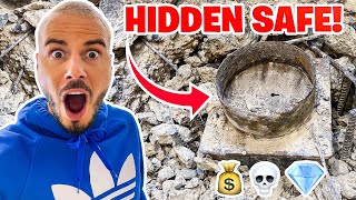 WE FOUND A SECRET SAFE BURIED UNDER OUR HOUSE!! 😱🔐