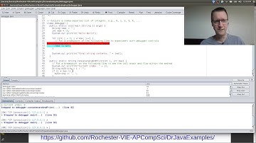 DrJava Debugger Breakpoint & Step