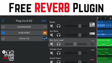 How to use the Reverb 2 plugin in GarageBand iOS (iPhone/iPad)