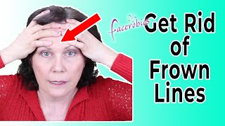 Get Rid of Deep Frown Lines Between Eyebrows | Facerobics® Face Yoga