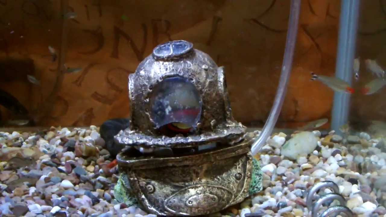 aerating aquarium decorations