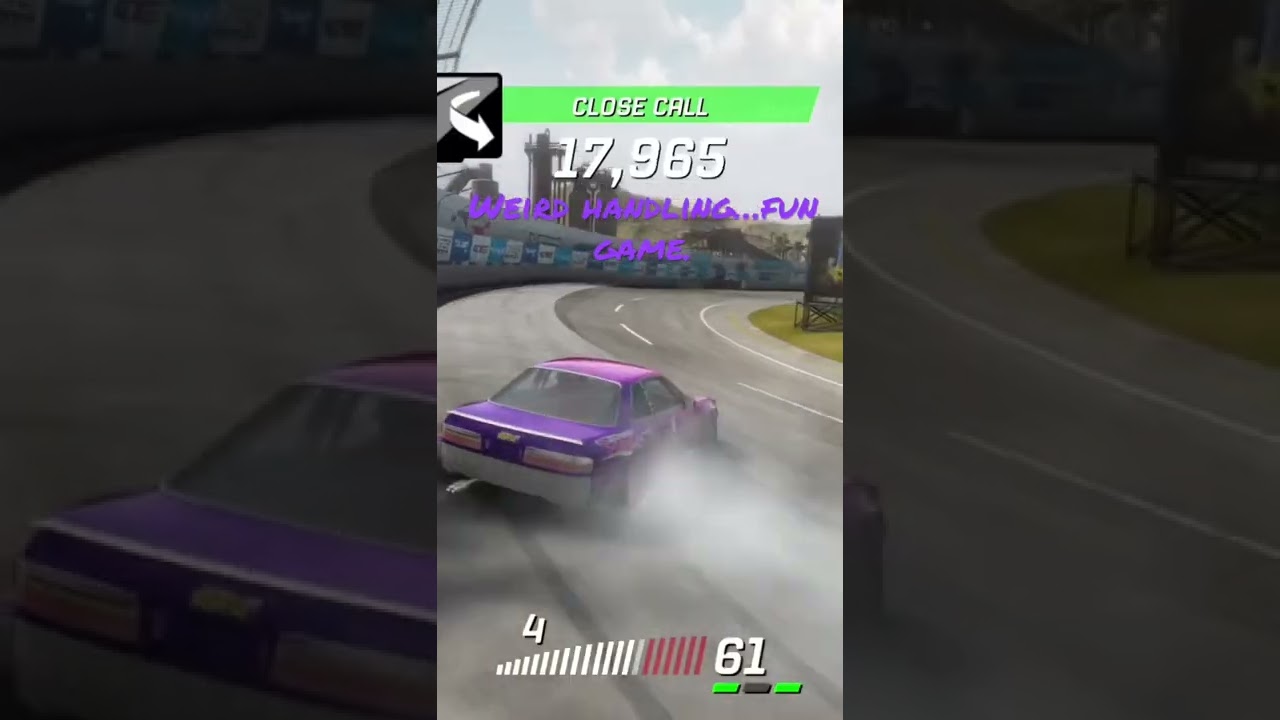 Weird handling, but fun game. Torque Drift
