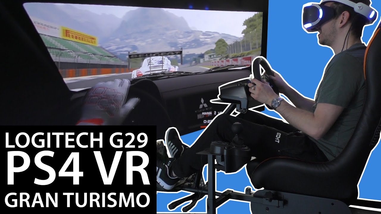 bekæmpe præsentation udledning Logitech G29 Racing Wheel PS4 VR Gran Turismo Sport Review - YouTube