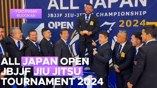 Yokohama Open/All Japan Open Jiu Jitsu 2024 - Yokohama. Organização de 2 dias de campeonato da JBJJF