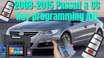 2008-2015 VW Passat key programming (AKL) using Autel IM608 
