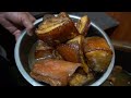 陕北腌肉，一村人都卖一道菜，小伙10口缸腌20头猪，豆角要用上万斤