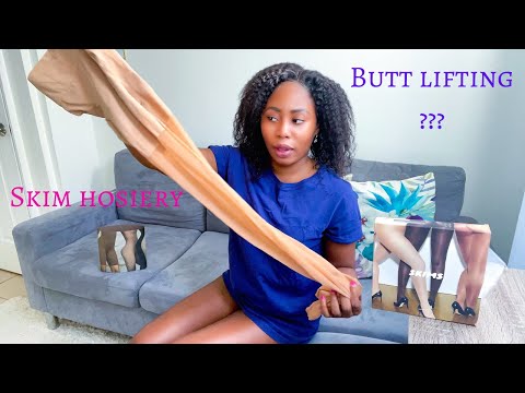 Review + Try On Skim Hosiery By Kim Kardashian