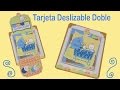 #Tarjeta Deslizable Doble  | #Videotutorial paso a paso