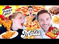 Tasting viral celebrity foods pizza hut new menu items