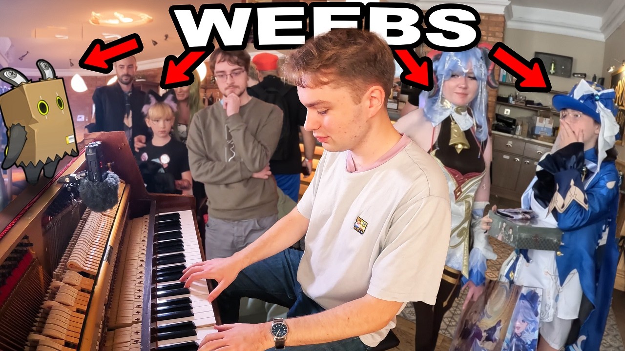 I Snuck My Piano Into an ANIME CONVENTION...