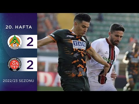 C. Alanyaspor (2-2) VavaCars Fatih Karagümrük | 20. Hafta - 2022/23