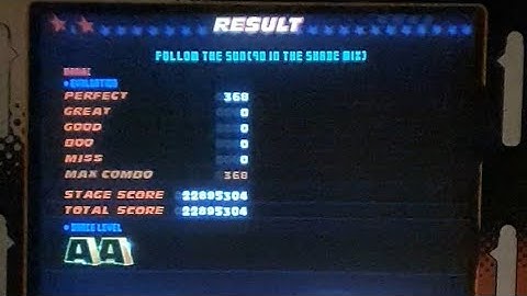 DDR 4th Mix Plus [ Follow the sun (90 in the shade mix) ] AAA