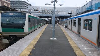 【相鉄車とJR車】相鉄本線 瀬谷駅で優等列車同士の待避