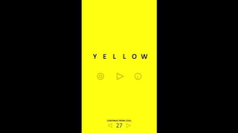 Yellow Level 27 Android IOS Gameplay Walkthrough