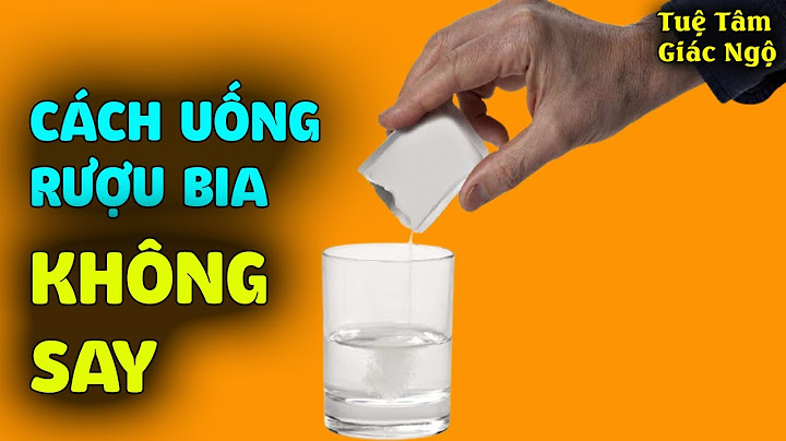 Hướng dẫn cách uống bia không say